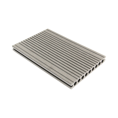 Waterproof Capped Composite Decking Boards Walnut For Park High Strength 12ft