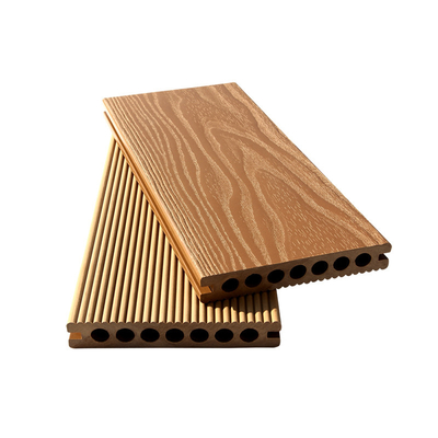 Cedar Look Hotel Wood Hollow Composite Deck Board Anti Rot 5.4 m