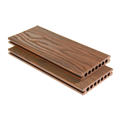 Pine ISO9001 Composite Decking Trim Boards Non Toxic Pollution Floor