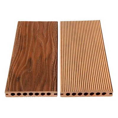 25mm Cedar Art Hollow Core Composite Decking Light Grey Wood Grain