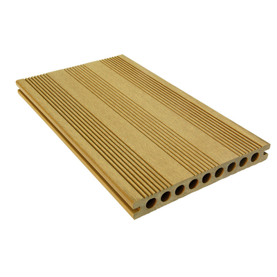 Outdoor Cedar 2.2m Balcony Hollow Composite Deck Boards Waterproof Antisepsis Innocuous