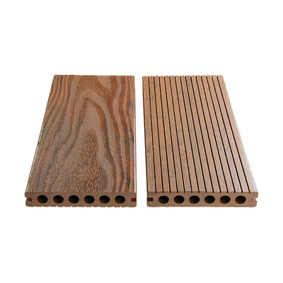 140x25mm Red Wood Hollow Composite Decking Back Garden Recycled Materials