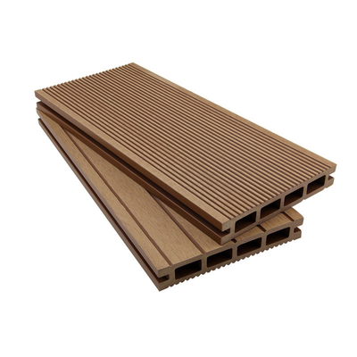 Eco Friendly Hollow Composite Decking For Park 3.6 m Beach Road Unsplit