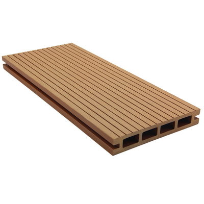 2.7m Light Gray Hollow Core Composite Decking Fire Retardant