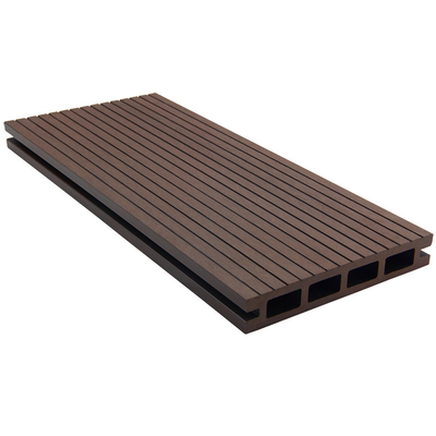 2.7m Light Gray Hollow Core Composite Decking Fire Retardant