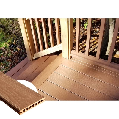 Wood Look Eco Deck Hollow Composite Decking Gardens 5.4 M 2.7m