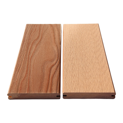 3.6m Red Pine Wood Solid Composite Lumber Decking For Balcony No Maintenance
