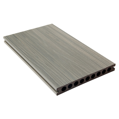 200x24mm Patio Anti UV Outdoor Composite Wood Stone Grey 38% HDPE