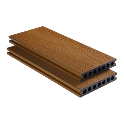 140x23mm Anti Rot Composite Outdoor Decking Boards Dark Teak High Strength