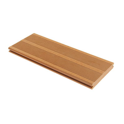 Groove Surface Solid Composite Decking Value Of Your Home Waterproof