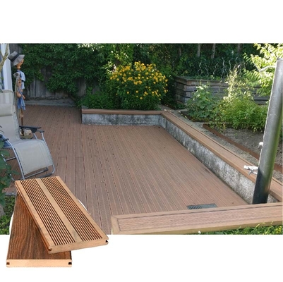 Insect Mold Resistant Solid Wood Decking trim No Staining For Patios