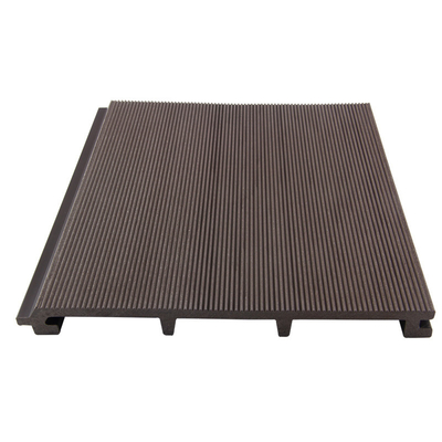 245*23mm Colored Exterior Wood Wall Panels Fibers Groove Surface
