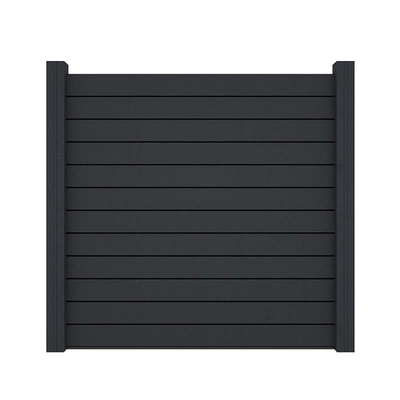 100% Formaldehyde Free Composite Fence Panels Eco Friendly Non Toxic