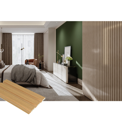 SGS Bespoke Wooden Wall Panels Wood Planks Antistatic No Painting 200*14mm