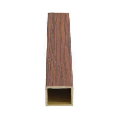 Superb Color Retention Indoor WPC Timber Tube OEM ODM Available