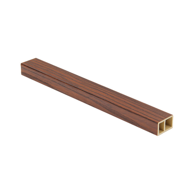 CE Outdoor Composite hollow WPC Timber Tube Easy Installation 40x25mm