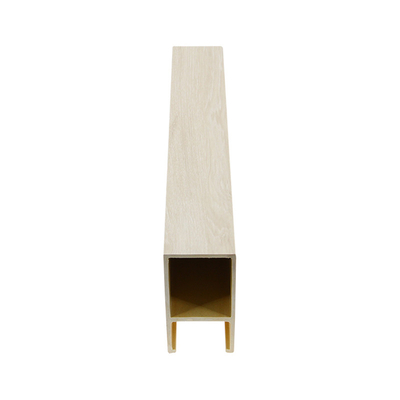 ISO Bathrooms Basements PVC Interior Wood Ceiling Panels No Crack 50x90mm