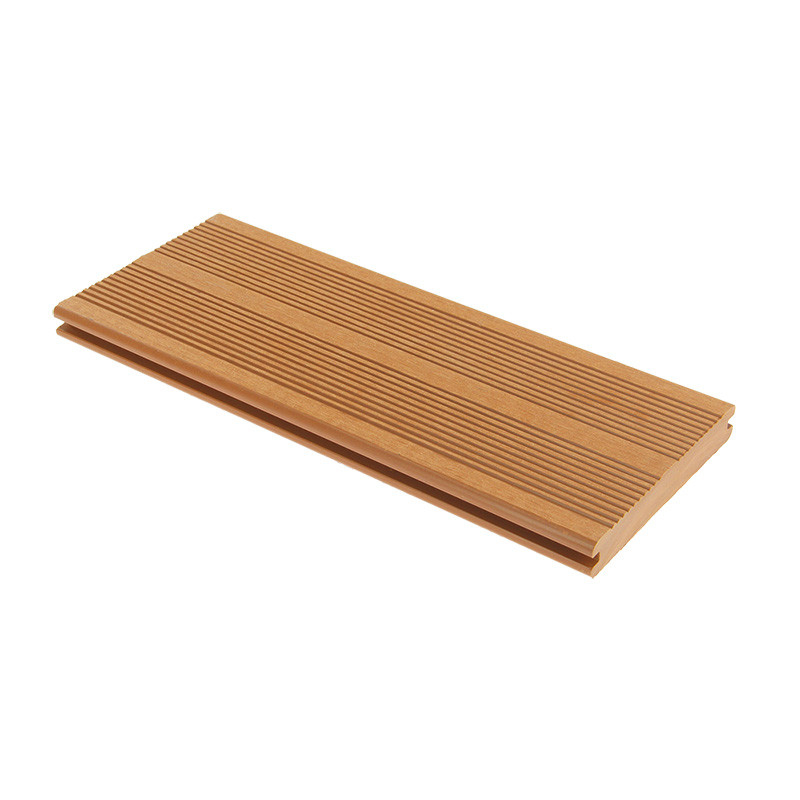 Groove Surface Solid Composite Decking Value Of Your Home Waterproof