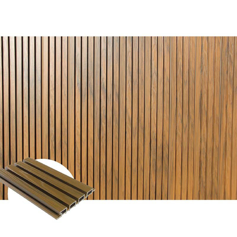 2.7m Waterproof Capped Composite Exterior Cladding Black Panels For Ceiling